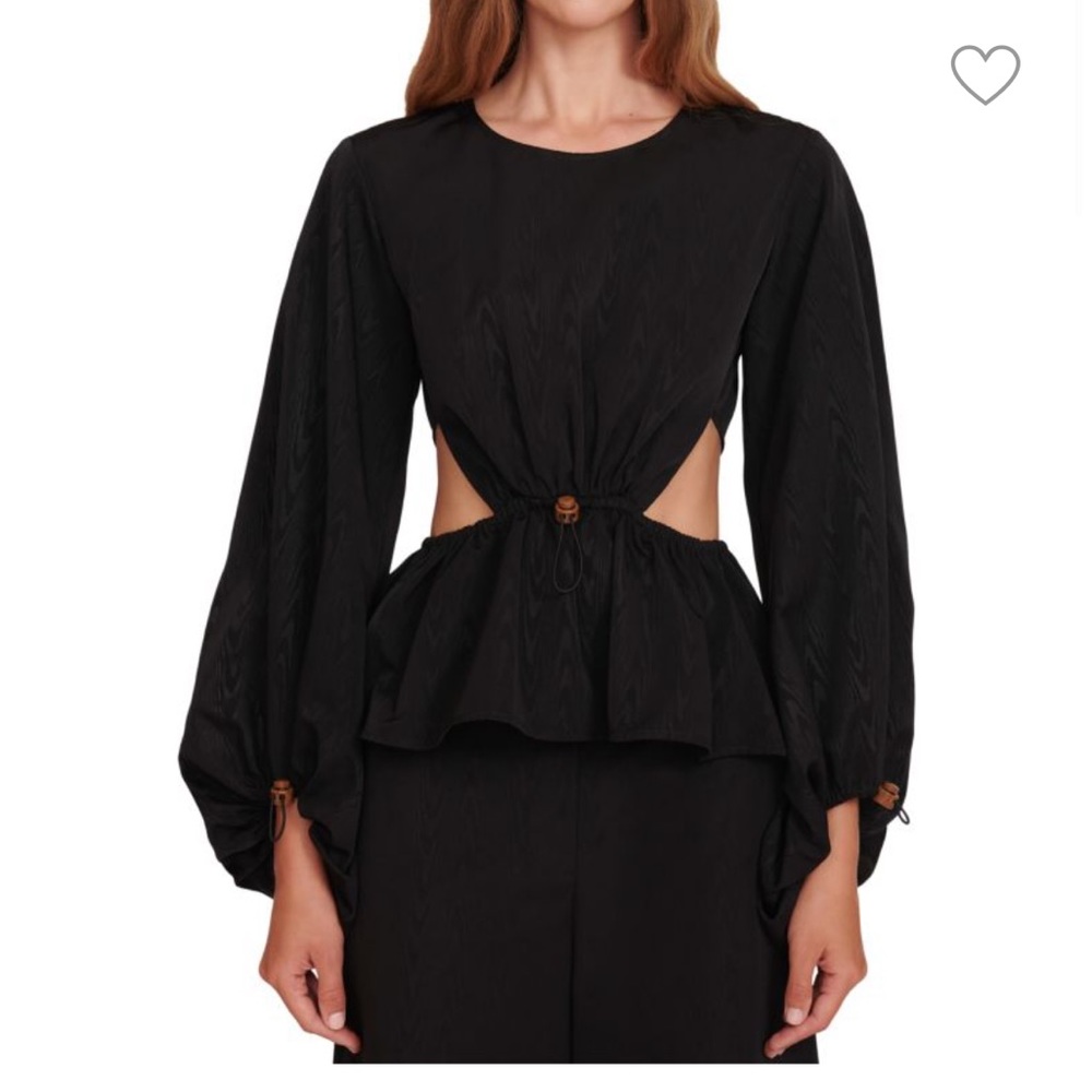 Staud peplum shirt